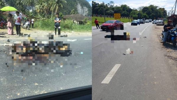 Kemalangan maut di Jalan Pulai menghala ke Baling, Kedah